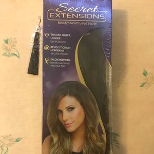 Secret Extensions Hair Extensions by Daisy Fuentes Dark Brown